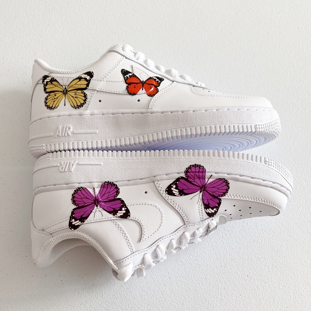 Nike Air force 1o low butterfly custom - Picture 4 of 4